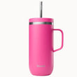 Laad afbeelding galerij weergave, Thermos Qwetch " Cold cup " inox en dubbelwandig, 600ml.