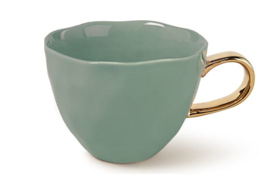 Emerald "Urban nature" handgemaakte porselein koffie of thee mug